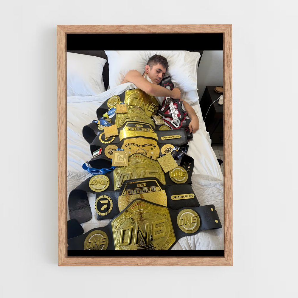 Poster Rêve de Champions – affiche Jiu-jitsu brésilien (vue 4)